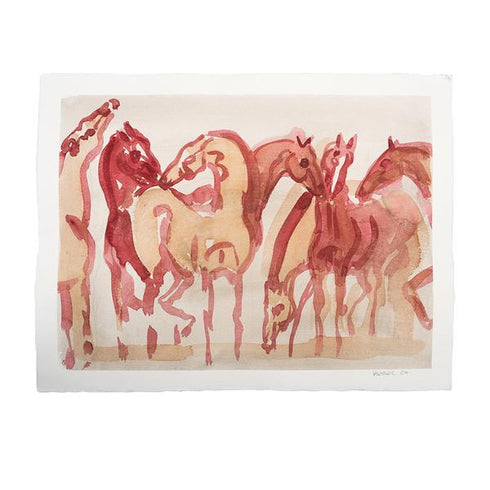 Peder Fredricson - The Herd folded Art Card